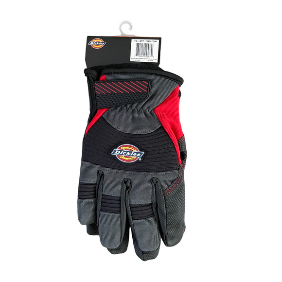Dickies Men's Black Performance Diamond Winter Gloves with Neoprene Flexpoints - Picture 4 of 6